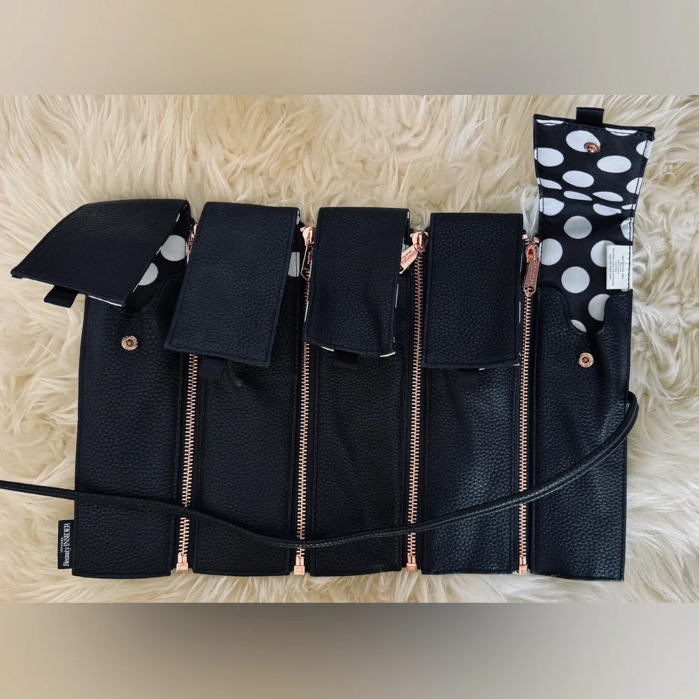 SEPHORA Beauty Insider Make Up Brush Roll Up Zipper Case - Picture 3 of 5